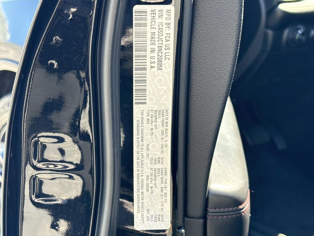 2022 Dodge Durango R/T