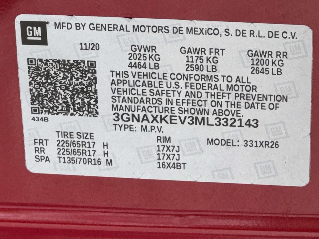 2021 Chevrolet Equinox LT