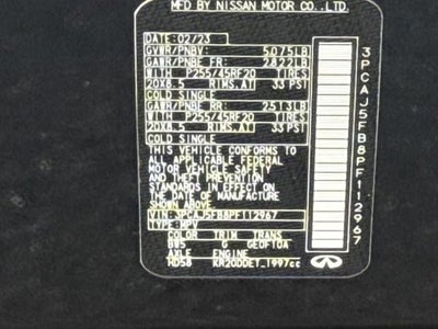 2023 INFINITI QX50 SPORT