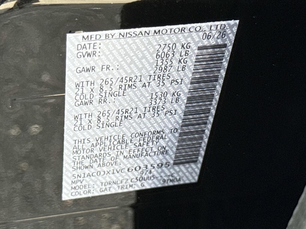 2027 INFINITI QX65 AUTOGRAPH