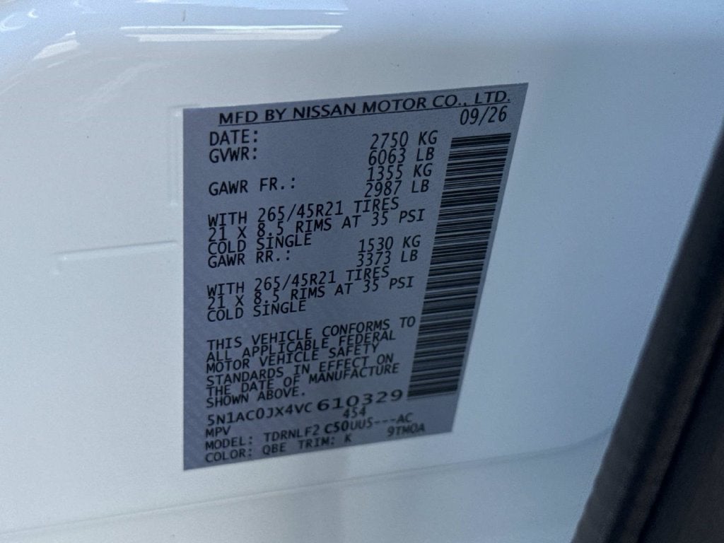 2027 INFINITI QX65 AUTOGRAPH