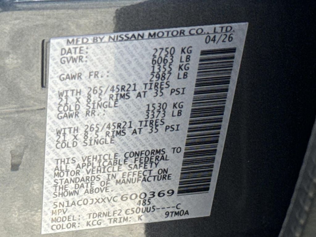 2027 INFINITI QX65 AUTOGRAPH
