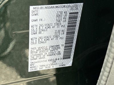 2027 INFINITI QX65 AUTOGRAPH