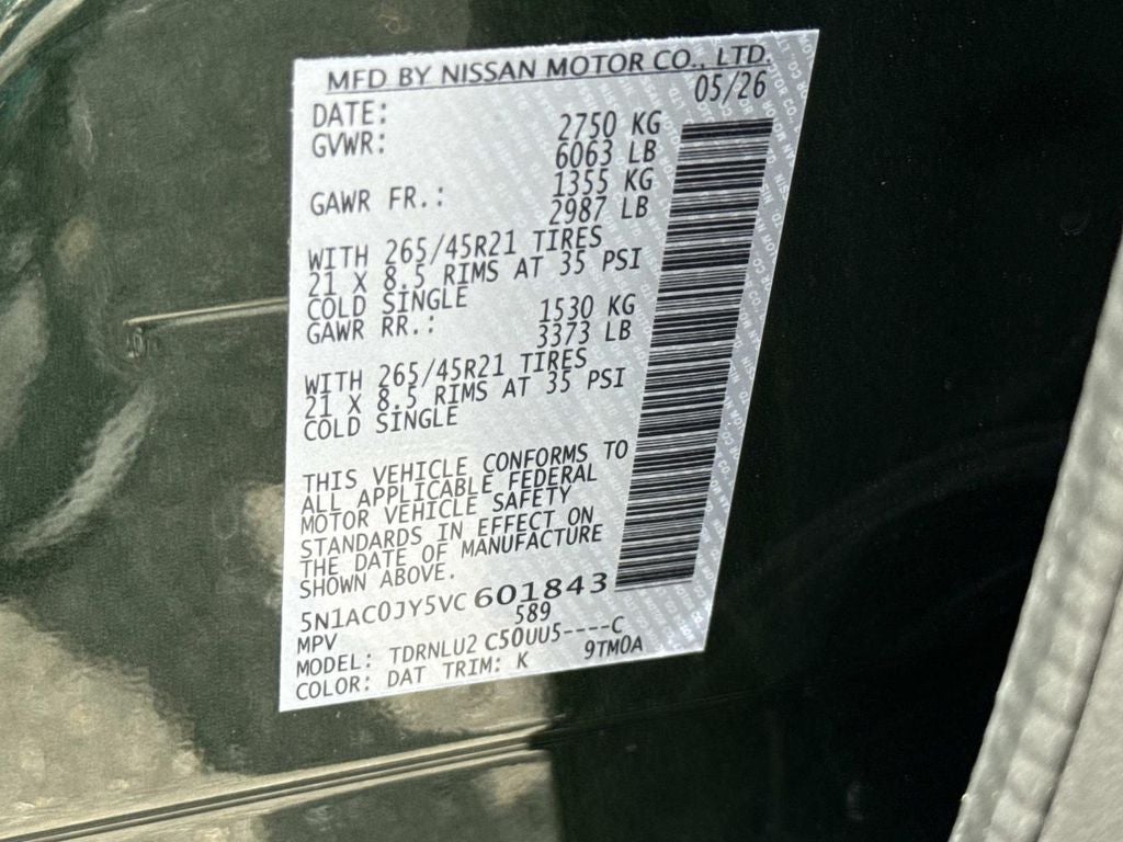 2027 INFINITI QX65 AUTOGRAPH