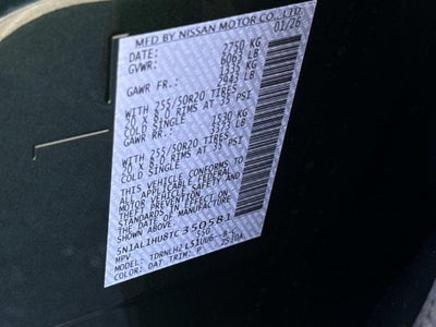 2026 INFINITI QX60 Autograph