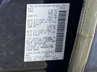 2023 INFINITI QX60 LUXE