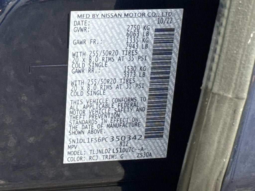 2023 INFINITI QX60 LUXE