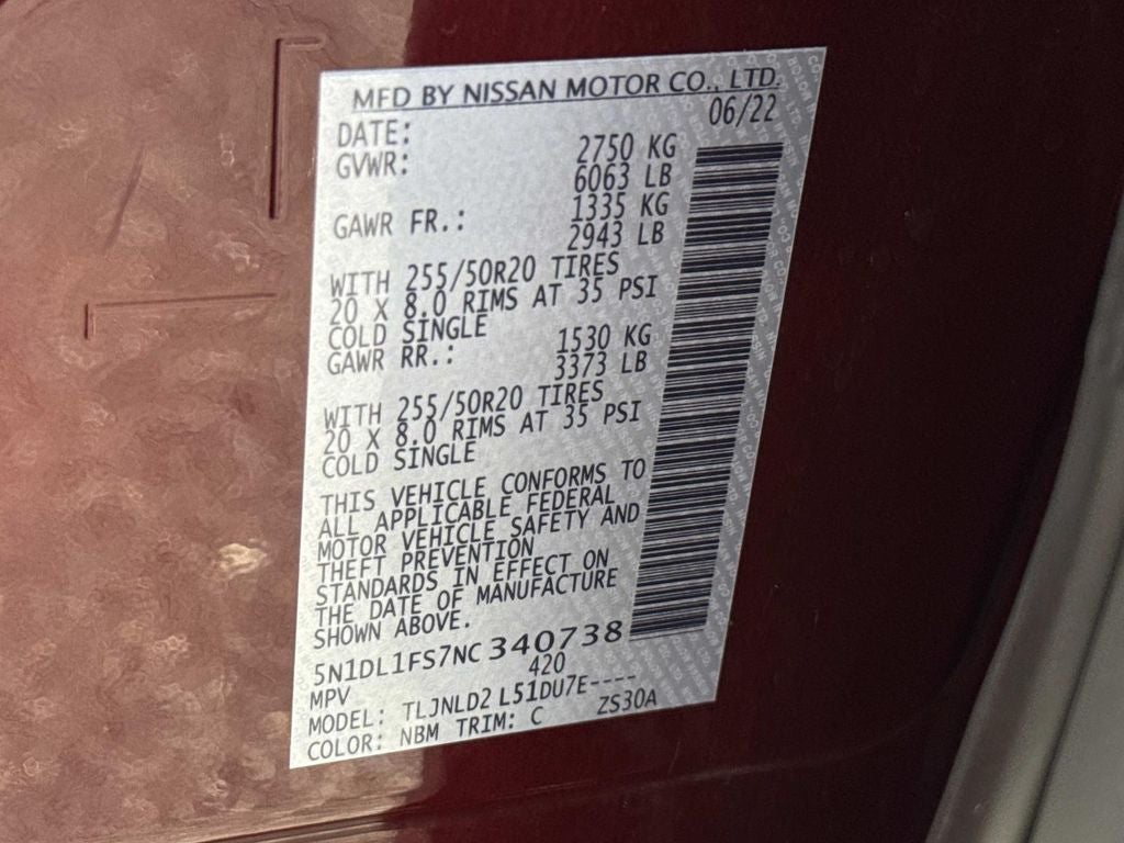 2022 INFINITI QX60 LUXE