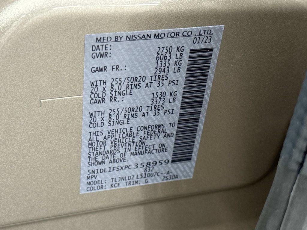 2023 INFINITI QX60 LUXE