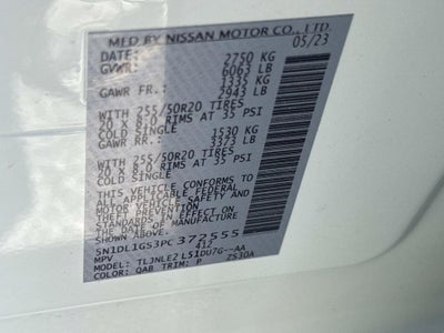 2023 INFINITI QX60 Sensory