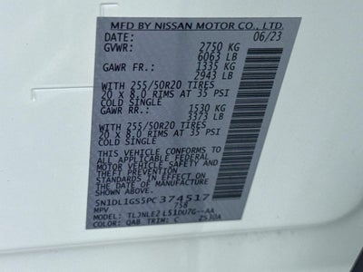 2023 INFINITI QX60 Sensory