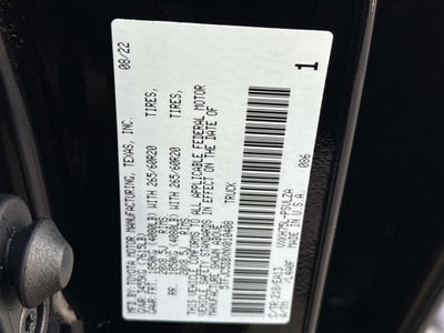 2022 Toyota Tundra Hybrid Limited