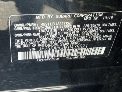 2019 Subaru Forester Sport