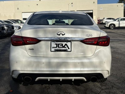 2022 INFINITI Q50 SENSORY