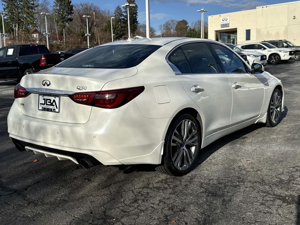 2022 INFINITI Q50 SENSORY