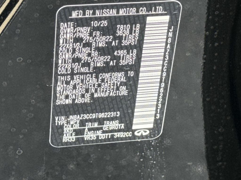 2026 INFINITI QX80 AUTOGRAPH