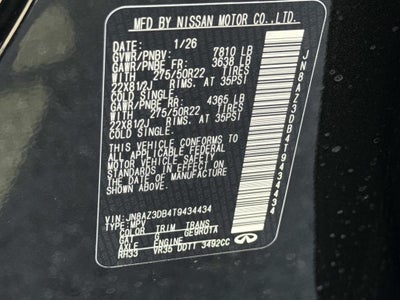 2026 INFINITI QX80 SPORT