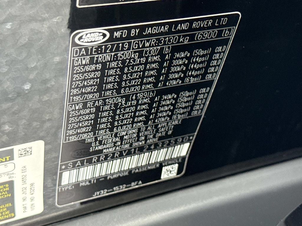 2020 Land Rover Discovery HSE