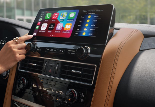2024 INFINITI QX80 Key Features - WIRELESS APPLE CARPLAY® INTEGRATION | J.B.A. INFINITI of Ellicott City in Ellicott City MD