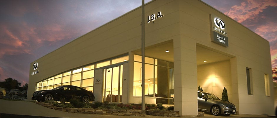 J.B.A. INFINITI of Ellicott City Dealership Exterior About Us Image